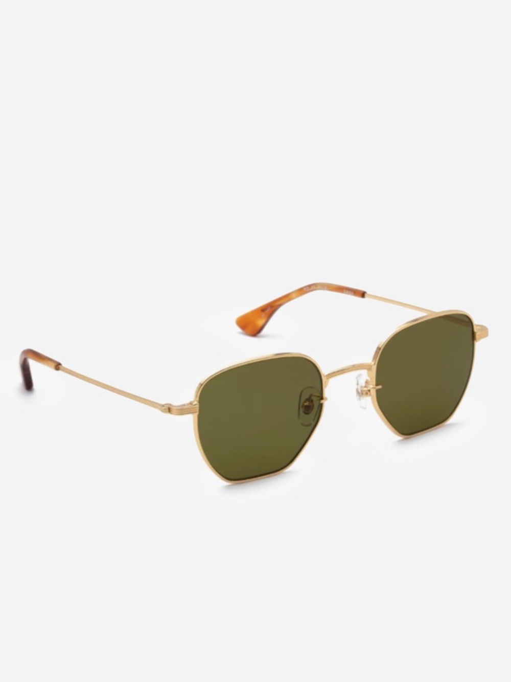 KREWE Troy 18k + Tabacco Polarized Sunglasses